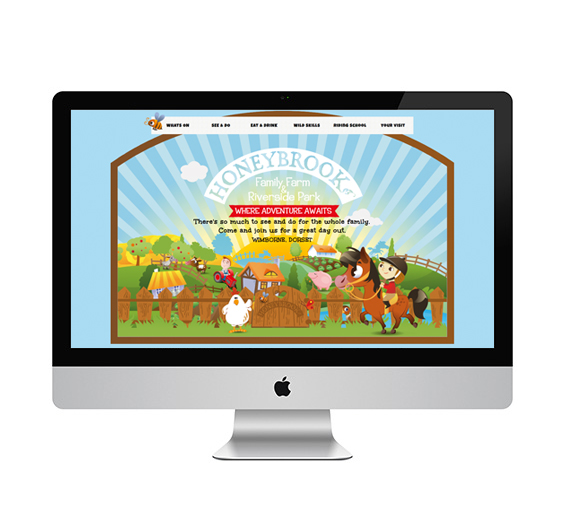 Honeybrook Desktop Website